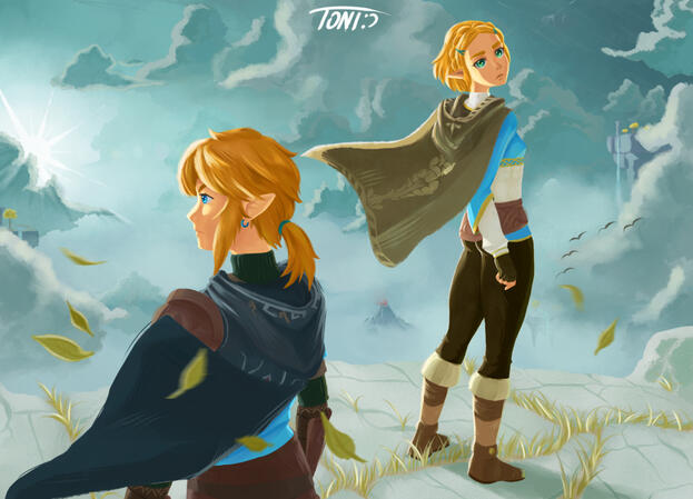 Link and Zelda
